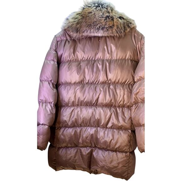 Lauren Ralph Lauren Cayfrutray Truffle Faux Fur Down Puffer Coat Size 1X Cozy - Picture 4 of 8